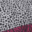7-Piece Pink And Black Leopard Print Comforter Set Microfiber Polyester With Comforter Shams And Decorative Pillows-121333551