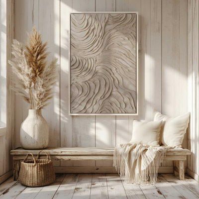 Toile roulée Wave Formations III