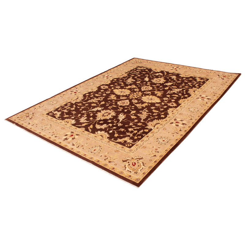 Tapis brun foncé Chobi Finest 10 po 2 po x 13 po 9 po