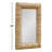 Janie Seagrass Rectangle Wall Mirror