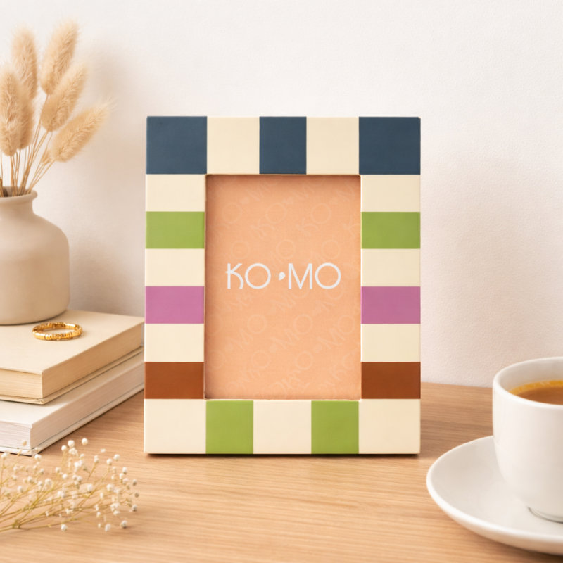 Multi-colour Picture Frame, 4" x 6"