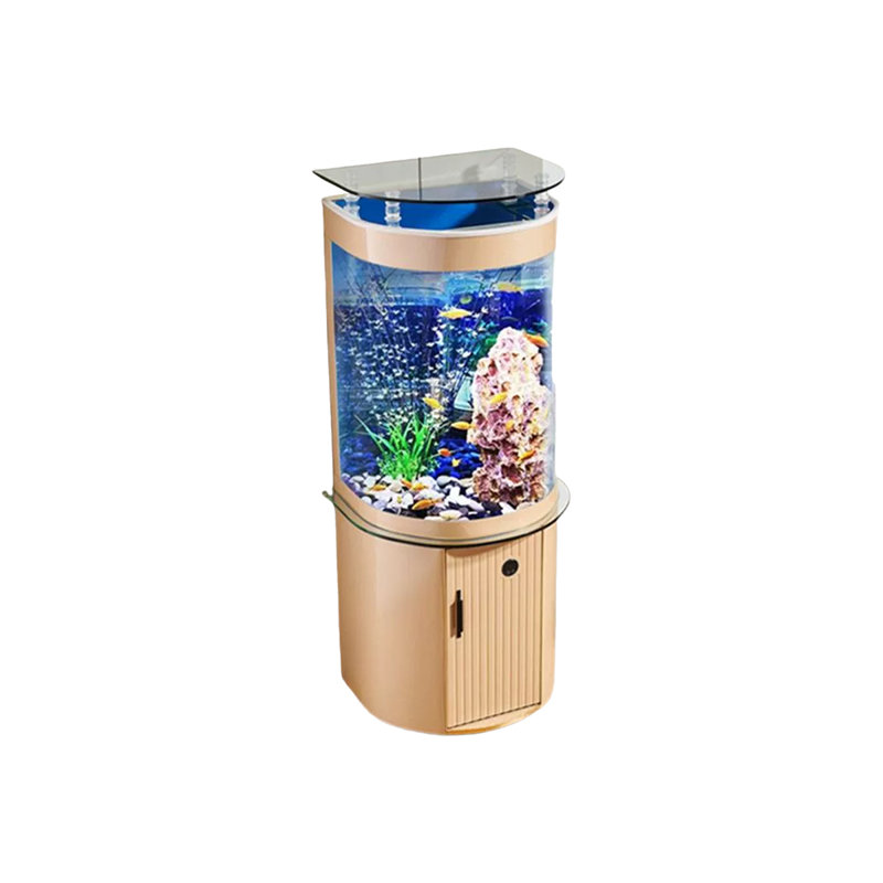 Réservoir d'aquarium moderne 55-63 gallons, Doré, 63 gallons (H 62,2 po x l 23,62 po x P 19,69 po)