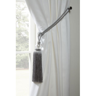 Drinkard Cream Polyester 60cm Curtain Holdback/Tieback