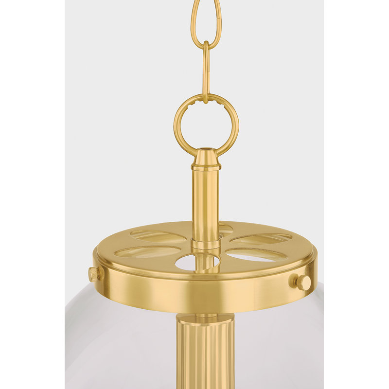 Luminaire suspendu DELLA, Laiton, 12"