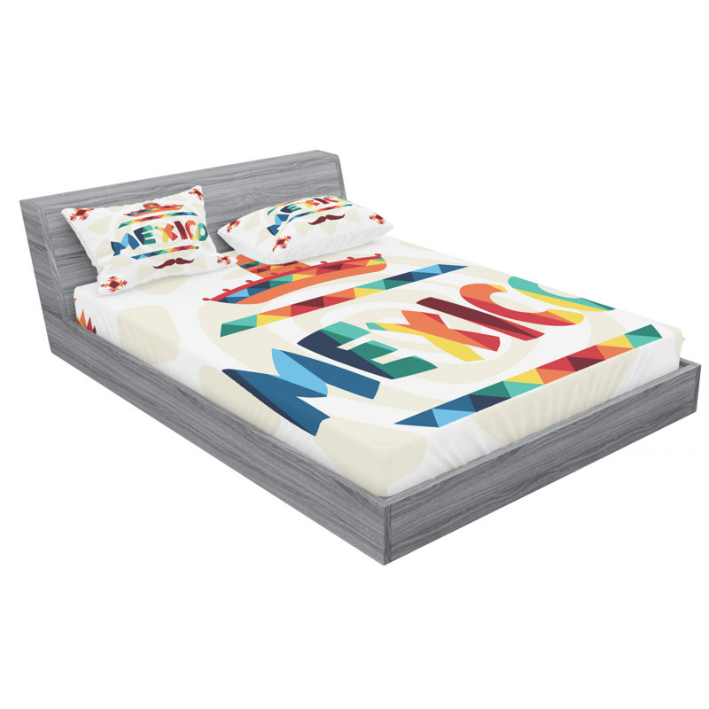 Microfiber Sheet Set, Full Sheet Set with Fitted Sheet