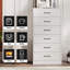 Commode 6 tiroirs pour chambre à coucher-1201614645