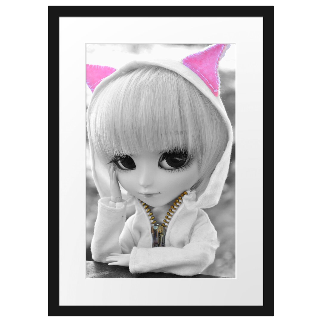 Gerahmtes Poster Pullip-Puppe