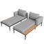 150cm Long Double Chaise with Cushions