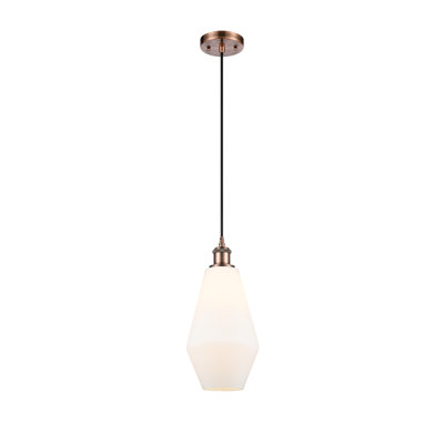 Luminaire suspendu géométrique unique à 1 lumière Gabbie