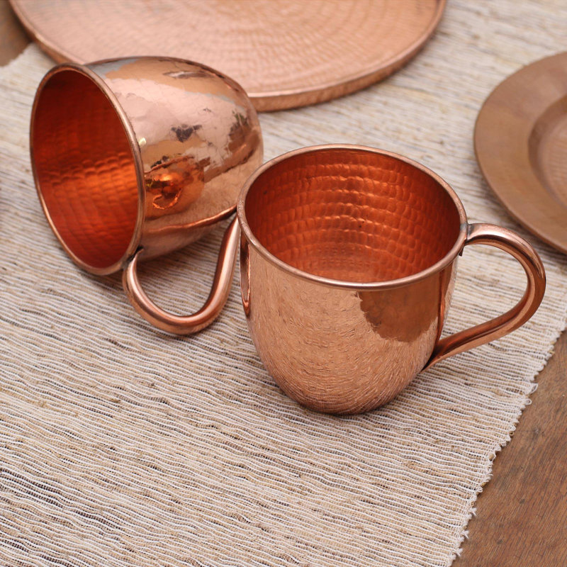 Tasses en cuivre Andren