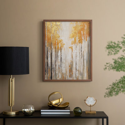 ABSTRACT Series CMXLII, reproduction encadrée - bois massif