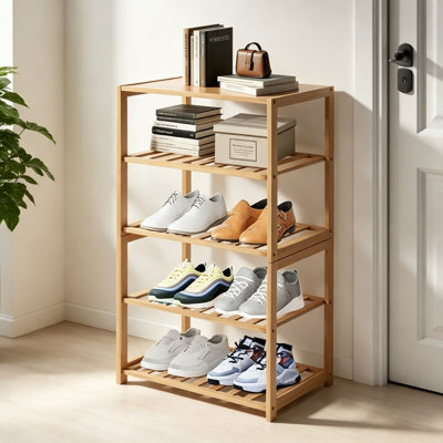 8 Pair Shoe Rack