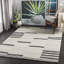 Tapis crème / noir en laine touffeté à la main Uptown-1329475730
