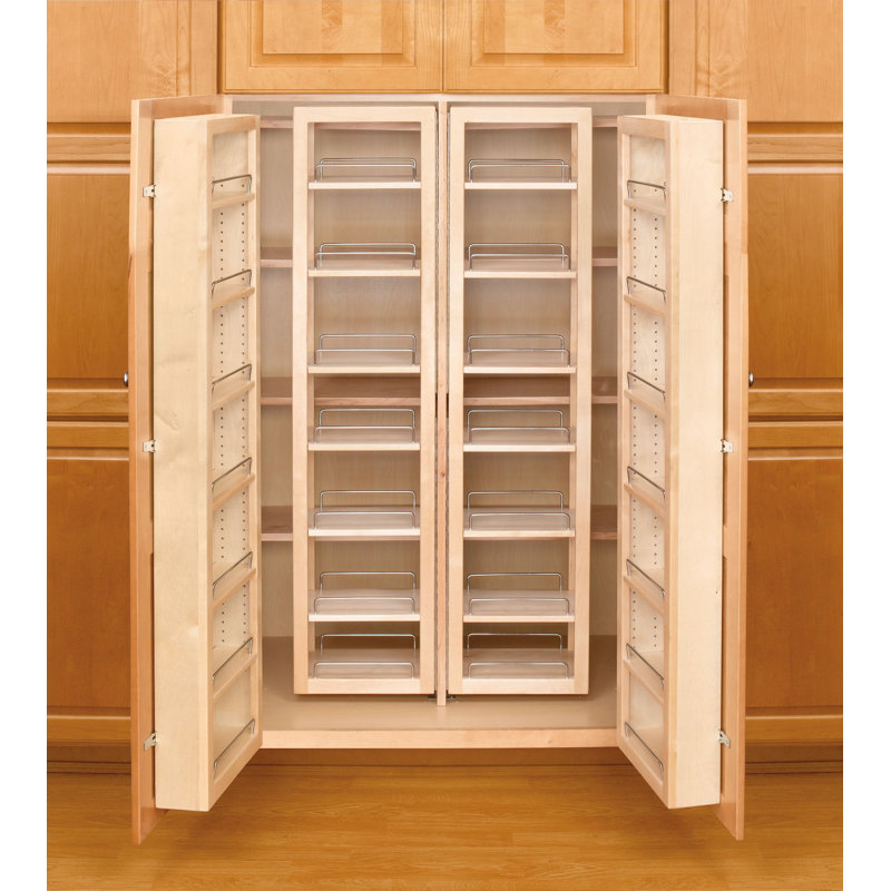 Ensemble de rangement pour garde-manger en bois