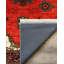 Tapis rouge en coton et polyester Mattis-78271647