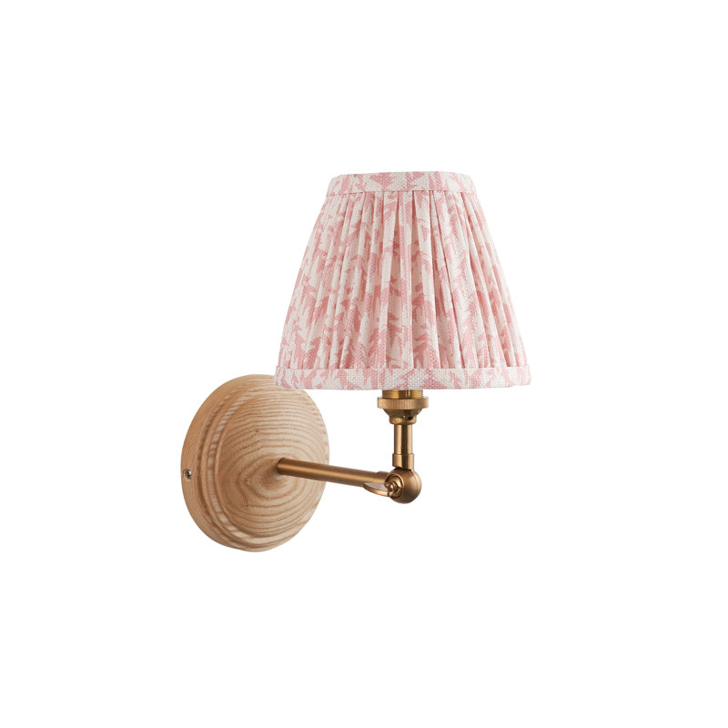 Wood Wing Armed Sconce