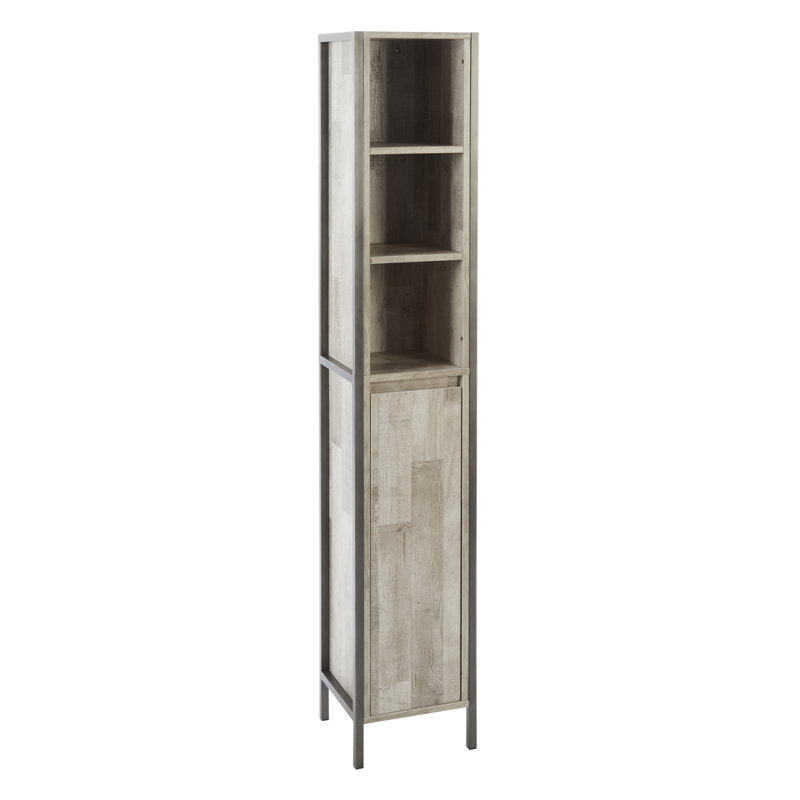 Adedoyin Freestanding Linen Cabinet