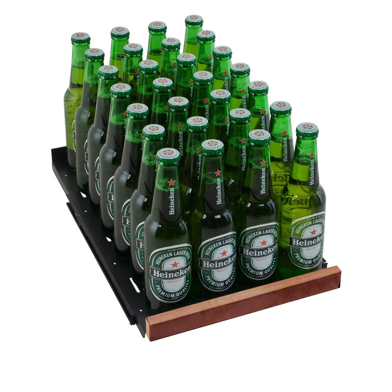 15" Wide Reserva Series Stainless Steel Left Hinge Beverage Center, Left