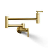 Wall-Mount Pot Filler Faucet, Swing Arm Kitchen Pot Filler Faucet