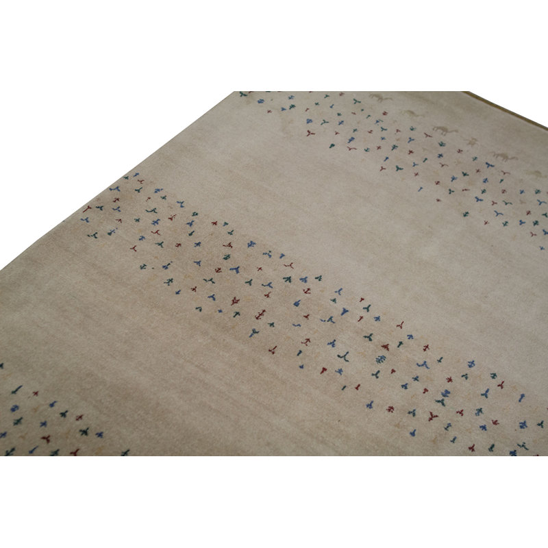 Hand-Knotted High-Quality Gold Area Rug
