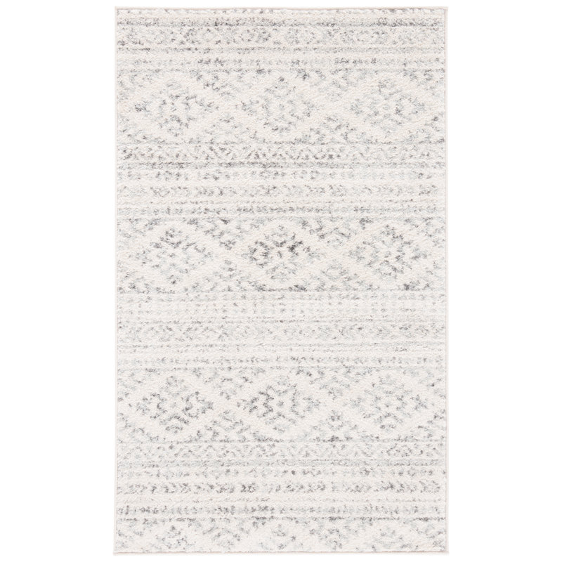 Rainey Geometric Area Rug, Rectangle 61 x 91 cm