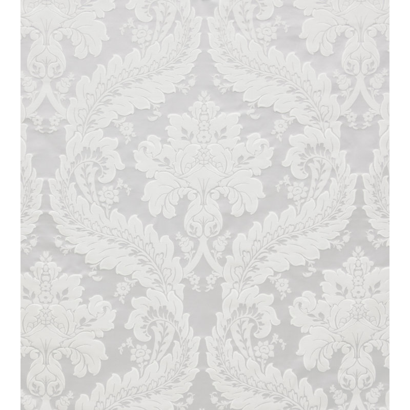 Victoria Flame Retardant Fabric, Argent