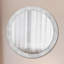 Huldar Glass Flat Wall Mirror