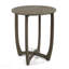 Table circulaire en bois 27,5 po