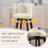 Swivel Upholstered Solid Wood Bar & Counter Stool（Set of 3）-2122006492