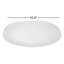Assiette plate en grès 10,5 po Strata