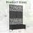 Indoor/Outdoor/Decor/Garden Two-Tone Planter Box with Lattice Panel Trellis Privacy Screen-2005322798