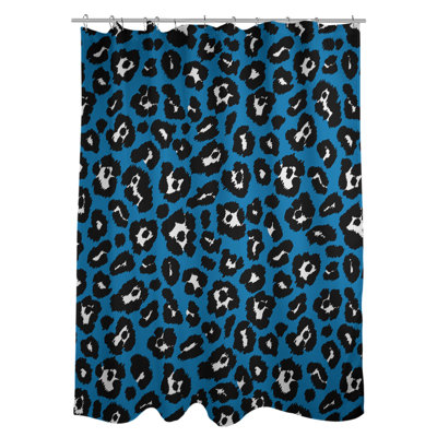Animal Print Shower Curtain with Liner Included