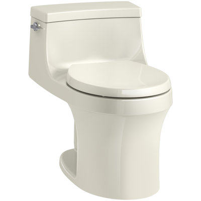 San Souci 1.28 GPF Water Efficient Round One-Piece toilet (Seat Included)