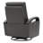 Britnee Genuine Leather Swivel Power Recliner-1194143542