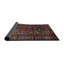 Tapis noir/rouge/beige traditionnel Persich-769824966