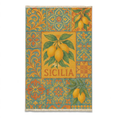 Tapis 7 pi x 10 pi Sicilia