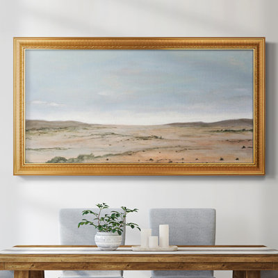 Toile encadrée de qualité supérieure Arid Vista II - prête à être accrochée