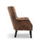 Sarno Upholstered Microfiber / Microsuede Wingback Chair-1276207195