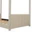 Lit simple en bois et velours, beige-565888356-565888358