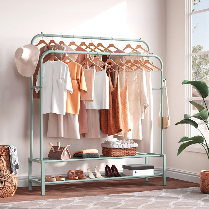 Mickelina 43.7'' Closet System, Green