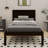 Chares Wood Platform Bed With Headboard-711956073-711956069