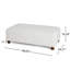 Banc de repose-pieds en tissu massif Callen-119867479