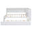 Solid Wood Daybed With Trundle USB Ports And LED Lights-106588193