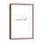 Classic Brown Wood Framed