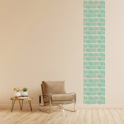 3886 Abstract Non-Wall Damaging Wall Decal