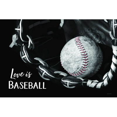 «Drayk Love Is Baseball», reproduction sur toile tendue