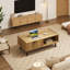 Solid Wood Coffee Table with Storage