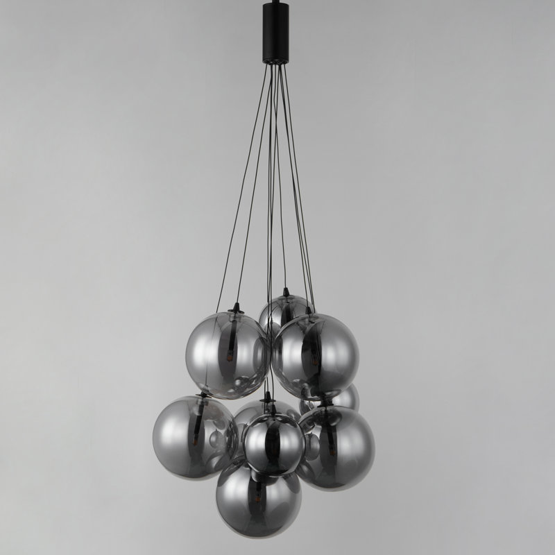 Celica 9 - Light Unique/Statement Pendant, Black