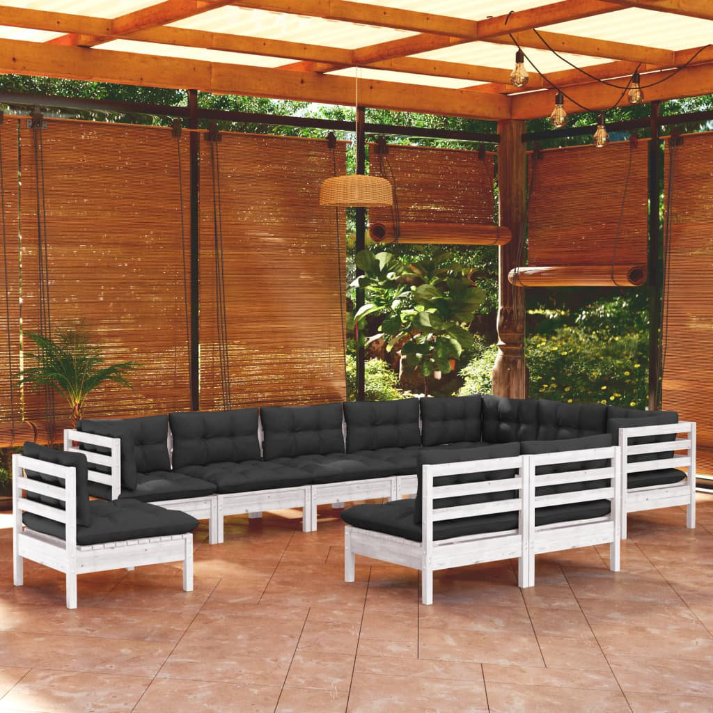 Gartenecksofa Hriska mit Kissen