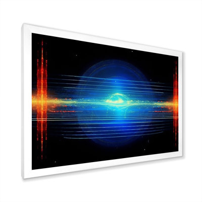 Reproduction d'art sur toile Universal Fre fréquence Cosmic Horizon I - Formes abstraites
